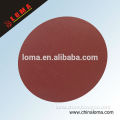 abrasive aluminum oxide sand disc red color